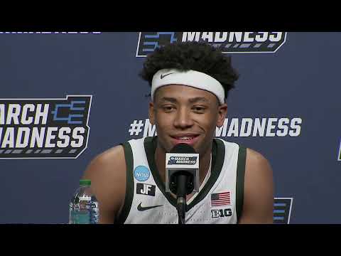 Michigan State First Round Postgame Press Conference - 2025 NCAA Tournament
