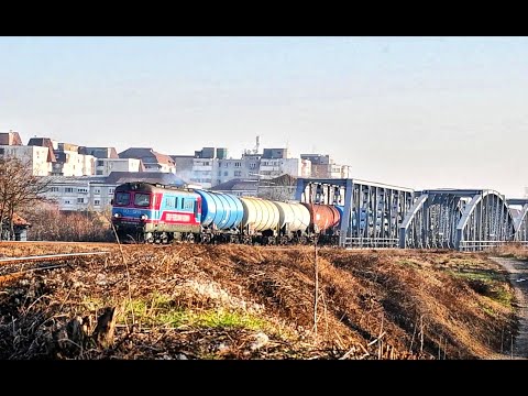 GFR freight train with 39 wagons-Oradea-Romania-2020