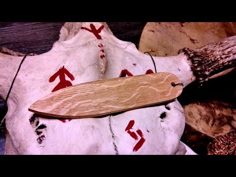 Bullroarer Wind tool -  Sound demonstration  Brummer Skraelings