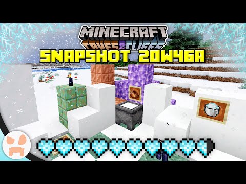 wattles - POWDER SNOW, FREEZING AND MORE! | Minecraft 1.17 Caves and Cliffs Snapshot 20w46a