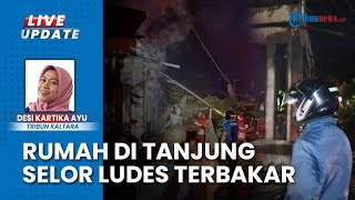 Satu Unit Rumah Ludes Terbakar di Tanjung Selor Klimantan Utara, Kerugian Pemilik Capai Rp 200 Juta