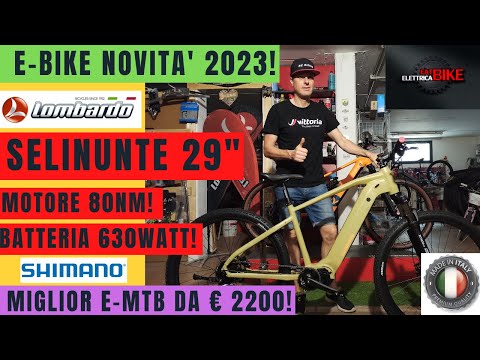 LOMBARDO SELINUNTE 29"  2023 - made in Italy- - MIGLIORE E-MTB PREZZO QUALITA'?!?