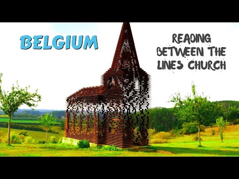 Belgium, Best Places To Visit -Reading between the lines Church | Doorkijkkerk
