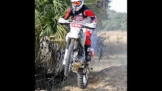preview picture of video 'GoPro- Brighton FL Racing on the XR650L. 1st lap then highlights.'