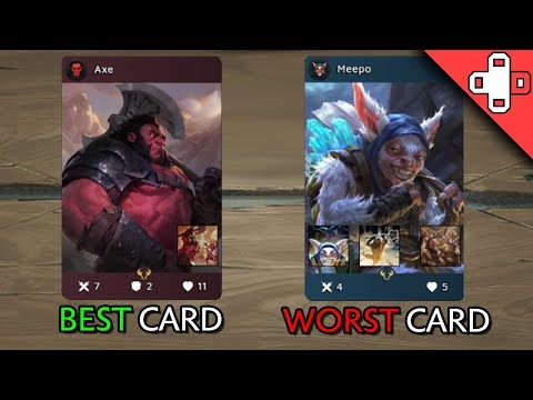 The BEST and WORST Cards in Artifact's Draft Mode