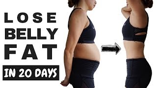 How To Lose Stubborn Belly Fat in 20 Days