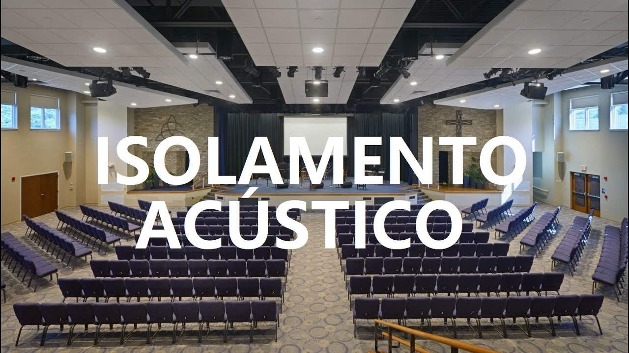 Como fazer um projeto de isolamento acústico de uma igreja evangélica ou auditório