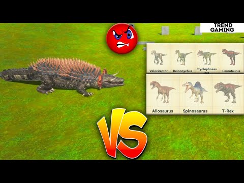 LIZZIE RAMPAGE vs ALL UNITS Carnivore Dinosaurs - Animal Revolt Battle Simulator