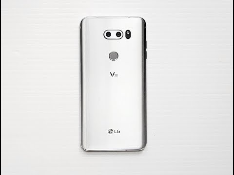 LG V30 H932 - 64GB - Cloud Silver (T-Mobile Unlocked) Smartphone LCD Cracked