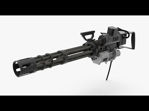 Chicken With Minigun Unloads Lead Everywhere