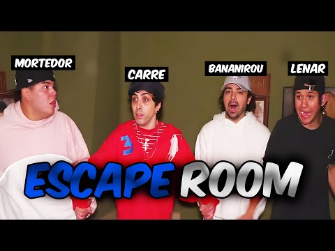 BANANIROU prueba UN ESCAPEROOM por PRIMERA VEZ 👀