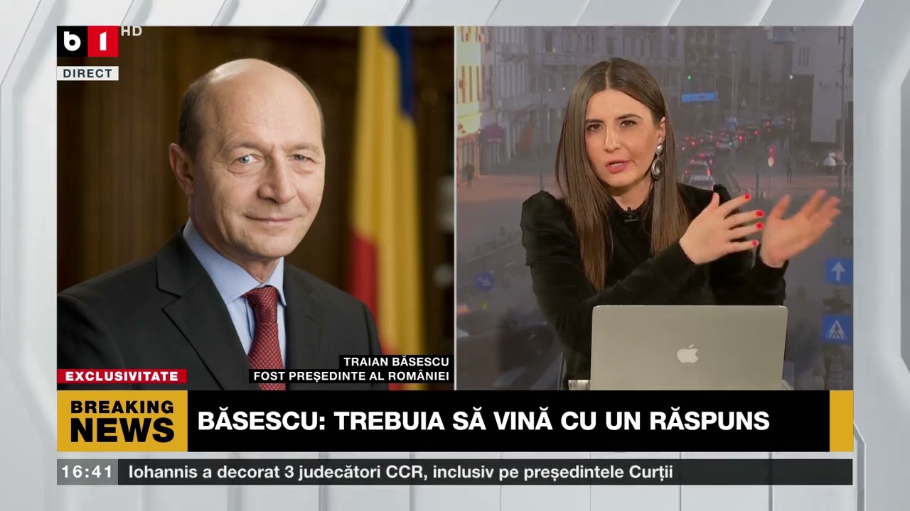Băsescu: „Am intrat într-o criză mai profundă decât era înainte. Iohannis nu trebuia să demisioneze”