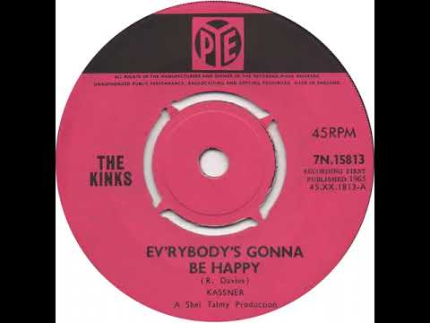 UK New Entry 1965 (83) The Kinks - Ev'rybody's Gonna Be Happy