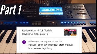 Download lagu Tutorial Bikin Style Dangdut Dasar Di Yamaha Psr s Sx Part 1 (Main A) mp3