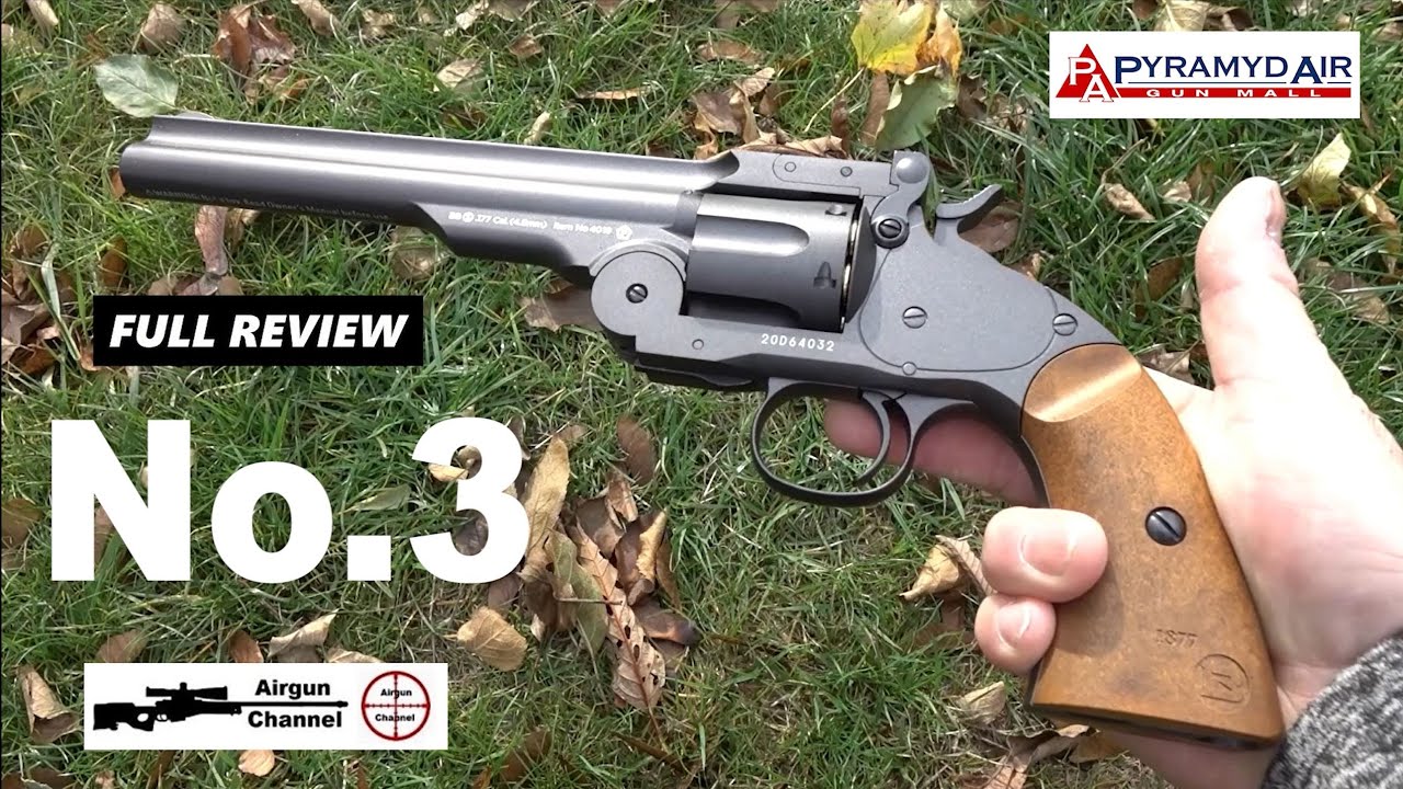 Barra Schofield No.3 BB Revolver (U.S. Army Replica) Co2 Air Pistol