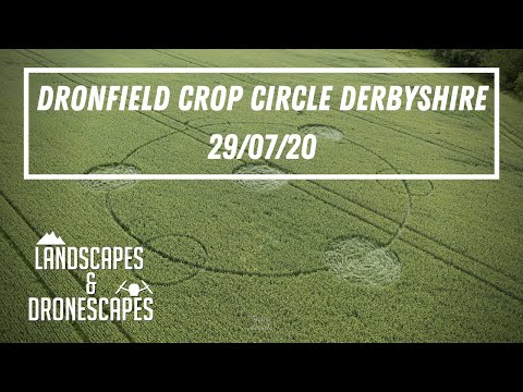 Dronfield Crop Circle, Derbyshire, 29/07/20 [4K]