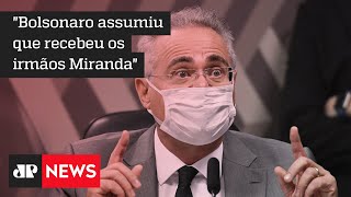 Renan Calheiros minimiza investigação da PF e diz que prevaricação de Bolsonaro ‘está confirmada’