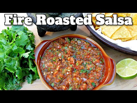 Fire Roasted Salsa - Mexican Restaurant Secrets - PoorMansGourmet