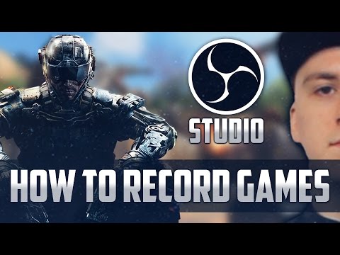 How To Record Games with Open Broadcaster Software OBS Tutorial 1