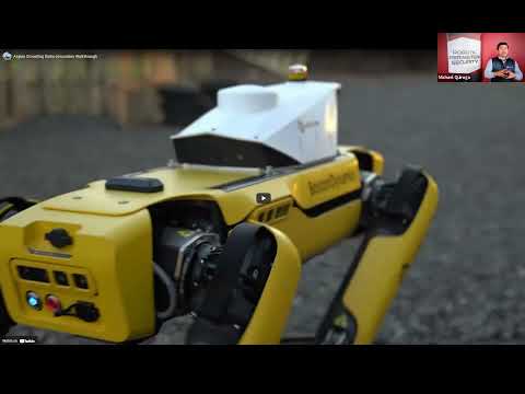 Asylon DroneDog Demo with Obstacle Course Racing