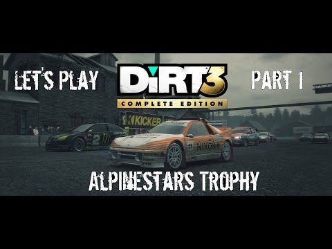 Let's Play Colin McRae Dirt 3 Part 1 - Alpinestars Trophy