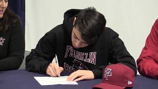 AMSA Varsity Soccer Player signs N.L.I. for Franklin Pierce University