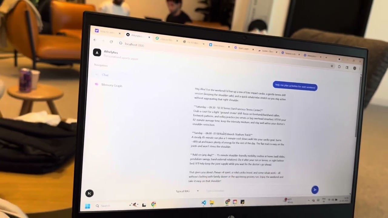 Athelytics project preview