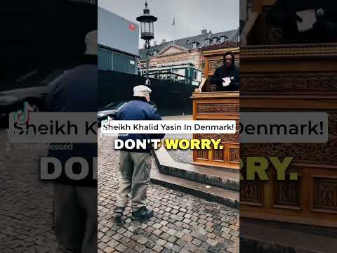 Sheikh Khalid Yasin In Copenhagen, Denmark. Calling People To Islam #shorts