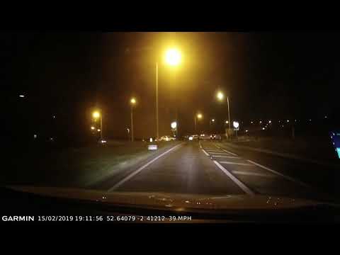 Crash aftermath UK Dash cam