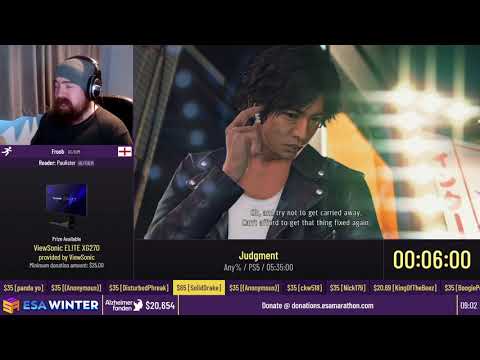 Judgment [Any%] by Froob - #ESAWinter21