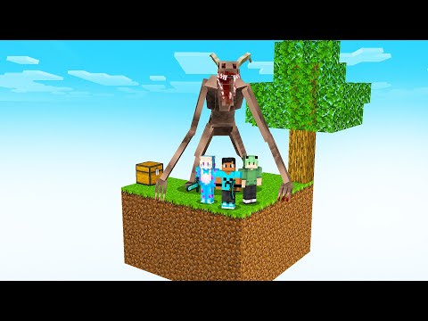 3 YOUTUBERS no SKYBLOCK de TERROR!