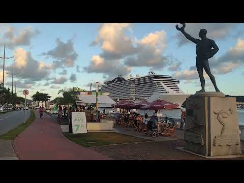 Thumbnail for MSC SEAVIEW em MAIS um CRUZEIRO MARÍTIMO PARTINDO de SANTOS em um FINAL de TARDE MAGNÍFICO!