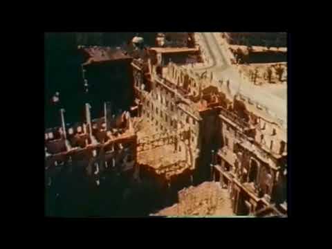 Flight over Unter den Linden, Berlin, July 1945