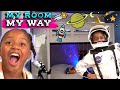 Sleep Under The Stars In Space Themed Room Makeover MY ROOM MY WAY
