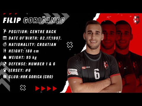 Filip Goričanec - Middle Back - HRK Gorica - Highlights - Handball - CV - 2022/23