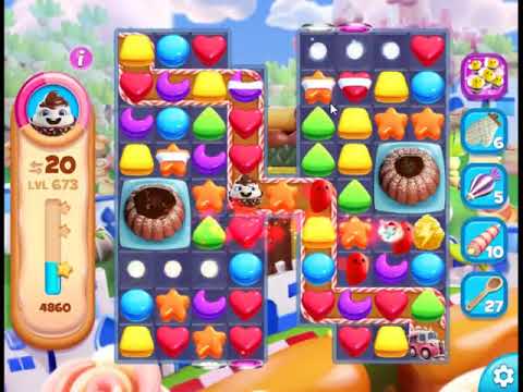 Cookie Jam Blast Level 673 - NO BOOSTERS 🍪 | SKILLGAMING ✔️