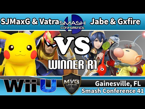 SJMaxG & Vatra vs. Jabe & Gxfire - Teams SSB4 Winners R1 - Smash Conference 41