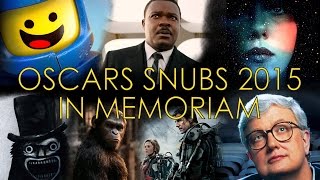Snubbed 2015 - An Oscar Tribute