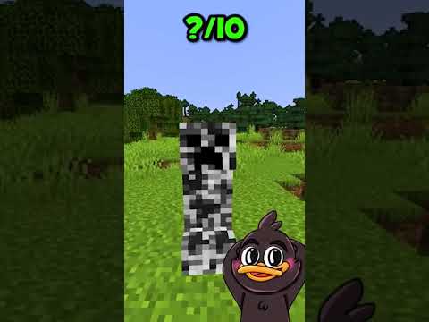 Rate Creepers in Minecraft from 1-10 😱
