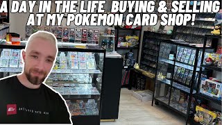 A Day In The Life Buying & Selling At My Pokémon Card Shop