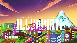Illuminati Remix - Kidd Tetoon, Diego Smith, Ozuna (Official Animated Video)