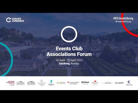 Events Club Associations Forum 2023 - Salzburg, Austria - #ECAsalzburg