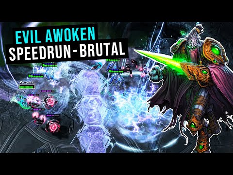 StarCraft 2 LotV Speedrun - Prologue Mission 3: Evil Awoken (Brutal)