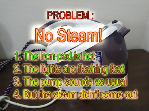 How to repair philips iron pump