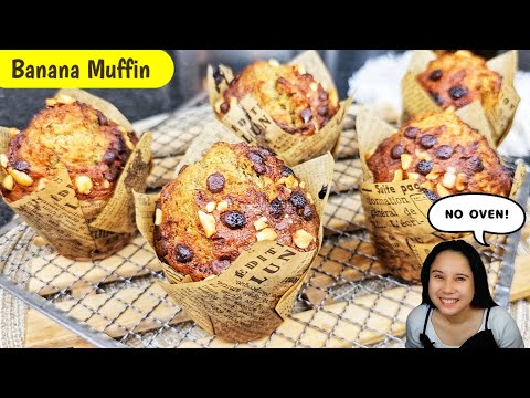 may OVERRIPE na Saging ka ba? Gawin nating NO OVEN Banana Muffin!