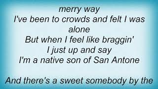 Willie Nelson - Home In San Antone Lyrics
