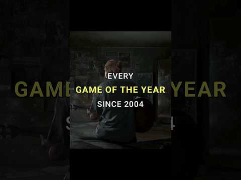 Every GAME OF THE YEAR since 2004 #shorts #godofwar #thelastofus #gta #eldenring #gaming