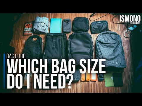 Which Bag Size Do I need? BAG GUIDE