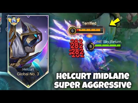 TOP GLOBAL HELCURT PERFECT & SUPER AGGRESSIVE GAMEPLAY!!🔥😳 ( BEST BUILD 2026 ) MLBB