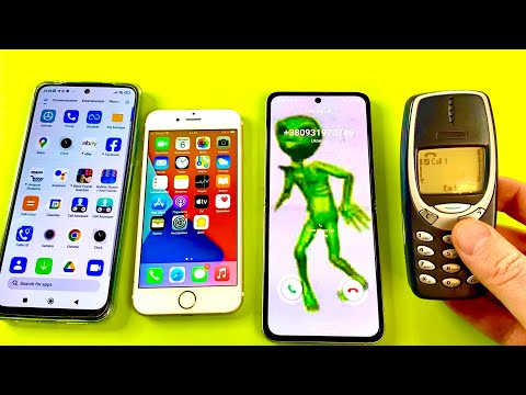 iPhone vs Xiaomi vs Nokia vs Samsung Z flip Incoming call & Outgoing call